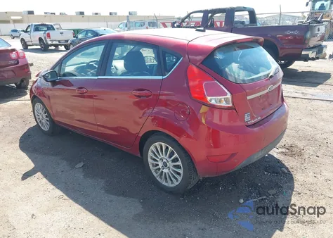 2015 Ford Fiesta Titanium from USA, damaged, VIN 3FADP4FJ9FM200472